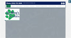 Desktop Screenshot of drmissysvetmobile.com